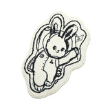 ウィティーバニーキャラクターラグマット／WITTY BUNNY CHARACTER FOOT MAT