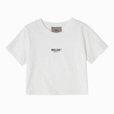 MCT W03 White concept Crop T-shirts
