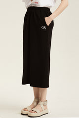 OSスウェットロングスカート/ OS sweat shirt long skirt - 2COLOR