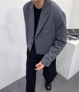 マイクロクロップドジャケット/CR Micro Cropped Jacket (2 colors)