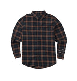 Loose-fit check shirts - Darkgreen (4622121599094)
