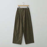 LMN Two-Tuck Half-Bend Cotton Pants (9 colors)