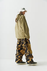 コージーフーデッドアノラックジャケット/BSR2223FWJK083 COZY HOODED ANORAK JACKET KHAKI