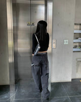 カーペンダーデニムパンツ