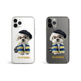ジェリーフォンケース プレッピーマルチーズ / Jelly phone case preppy maltese