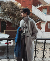 オレオダッフルロングコート/Oreo duffel long coat (2 color)