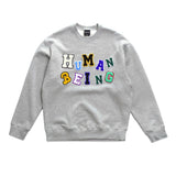 LOGOED PATCHWORK SWEATSHIRTS (2color) (6675694911606)