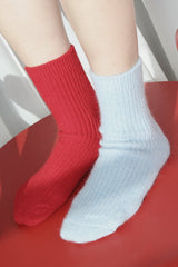 angora socks (2colors)