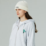 シグネチャーレタリングビーニー/SIGNATURE LETTERING BEANIE-WHITE
