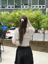 Amber net bolero
