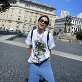 ブロックデニムパンツ / Block Medium Blue Denim