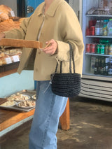 [NOUVEAU] ショートハンドメイドコート