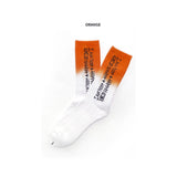 TIE-DYE VERTICAL LOGO SOCKS (5color) (6675696025718)