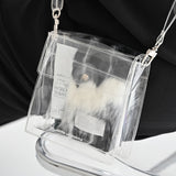 クリアpvcストラップポーチClear pvc strap pouch_transparency