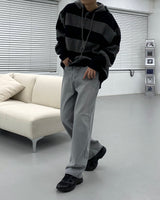オーバーワイドデニム/TR2422 Gray Over Wide Denim