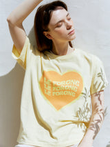 サマーロマンスTシャツ/The Summer Romance T-shirt (Yellow)