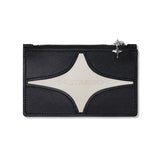 ダブルスティングジッパーウォレット/DOUBLE STING ZIPPER WALLET BK (IVORY WHITE)