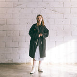 [Patchwork Waffle Onepiece] Grey (6626239250550)