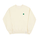 [UNISEX] Clover smile embroidery sweatshirt