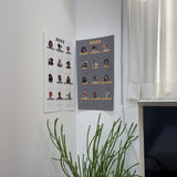 カラーポスターカレンダー / Color Poster Calendar