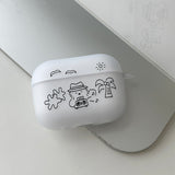 Aloha Puppy AirPods Case_matt