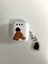 パインコーンベアAirPodsケース / pine cone bear airpods case