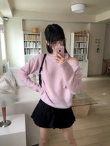 Klang リボン ストラップ ブラッシュ オフショルダー T シャツ