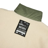 [UNISEX] ’CUL’ Reversible Padded and Fleece Parka (Ivory) (6656420642934)
