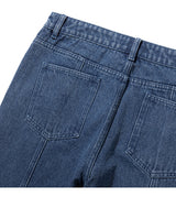 インシションインバーティドウォッシードデニムパンツ/INCISION INVERTED WASHED DENIM PANTS