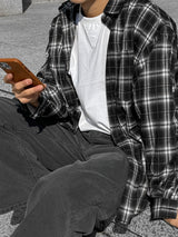 ASCLO Del Gradation Check Shirt (2color)
