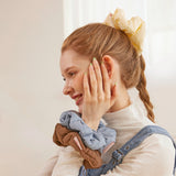 CUSHIONY BIG HAIR SCRUNCHY (IVORY)