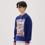クラシックレーシングスウェットシャツ / Classic Racing Sweatshirt (4 color)