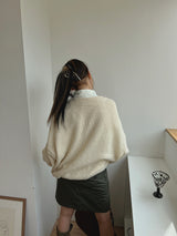 アルパカボキシーニット / Alpaca Boxy Knit (5color)