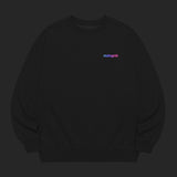レインボーリフレクティブロゴ/RAINBOW REFLECTIVE LOGO CREWNECK