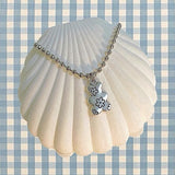 Luv bear necklace (6657690501238)