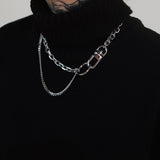 ダブルチェーンネックレス / DOUBLE CHAIN NECKLACE (4384004276342)