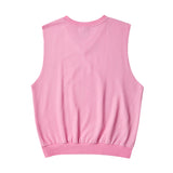 アーチプリンティングベスト/ARCH PRINTING VEST-WASHING PINK