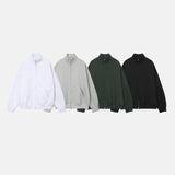 トッドオーバーサイズフィットコンポジットペーパーハイネックジップアップ / Todd Oversized Fit Composite Paper High-Neck Zip-Up (4color)