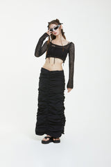 ログマキシスカート / LOG MAXI SKIRT