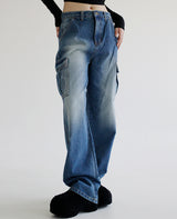 セニティーカーゴパンツ / no.5184 Senity Cargo Pants - Deep blue