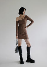 レッグリングワンピース/Leg Ring One Piece (3color)