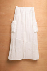 ピアカーゴスカート / PIA CARGO SKIRT-APOLLO WHITE