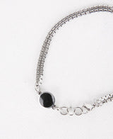 No.9553 black & white double bracelet