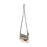 POCKET STRING NYLON MINI CROSS BAG [LIGHT GRAY]