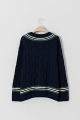 ラクレットクラブセーター / SQB Racquet Club Sweater
