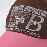 Bロゴボールキャップ / b logo ball cap [pink]