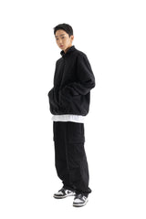SL LOGO DOUBLE WARM FLEECE ANORAK MWOZP002 (6646410510454)