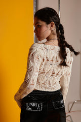 クロシェトップ/CROCHET TOP