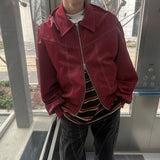 ASCLO Viper Stitch Leather Jacket (8color)