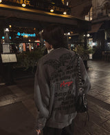 バックプリントエンジェルニット/Back print angel knit